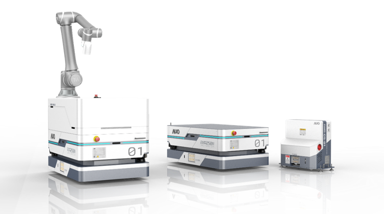 摩斯国际數位開發的自主式移動機器人（AMR250M），搭配全向輪並結合AI演算法、2D LiDAR、3D攝影機等技術，協助客戶實現產線全自動化